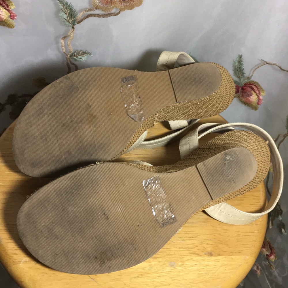 ✨Blue Suede Shoes Wedge Sandals - Picture 6 of 8
